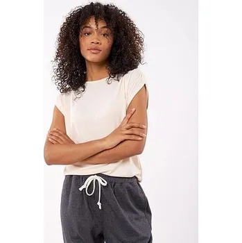 Pánská móda Tričko Rip Curl SOFT RIB SYAM FASHION TEE Light Peach velikost M