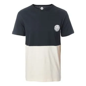 Pánské tričko Tričko Rip Curl CUT AND SEW TEE Black velikost L