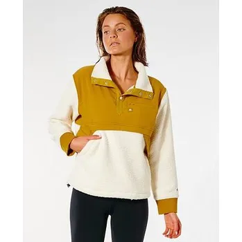 Pánská mikina Mikina Rip Curl ANTI-SERIES ZUMA FLEECE Tan velikost M