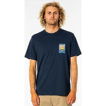 Pánské tričko Tričko Rip Curl SWC HAZED TEE Navy velikost XL