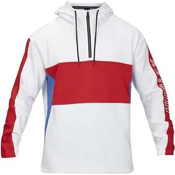 Pánská mikina Mikina Hurley ONSHORE BLOCKED QZ White velikost XL