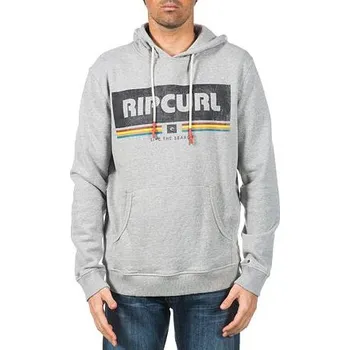 Pánské oblečení Mikina Rip Curl OS BIG MAMA POP OVER FLEECE Beton Marle velikost XL