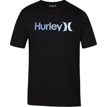 Pánské tričko Tričko Hurley ONE&ONLY GRADIENT 2.0 TEE Black velikost L