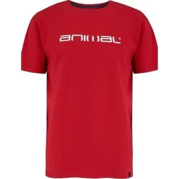 Pánská móda Tričko Animal CLASSICO Rich Red velikost L