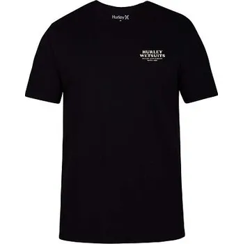 Tričko Hurley BENZO PEELER S/S TEE Black velikost L