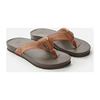 Pánské žabky žabky Rip Curl SOFT SAND OPEN TOE Brown velikost 43.0