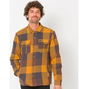 Oblečení a móda Košile Animal SILVERSTOE Coffee Brown velikost XL