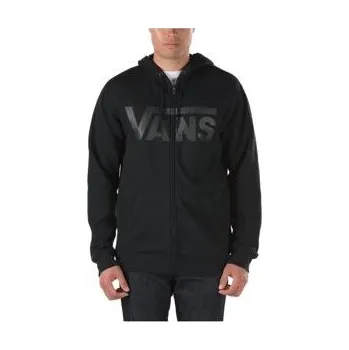Pánské oblečení Mikina Vans CLASSIC ZIP HOODIE Black/New Charcoal velikost L