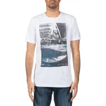 Tričko Rip Curl MAMIE CANETTE S/S TEE White/Black velikost S