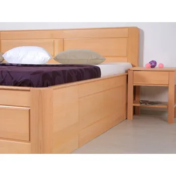 Noční stolek Noční stolek Valencia senior Domestav č.202 Materiál: Buk cink, Povrchová úprava: Přírodní provedení