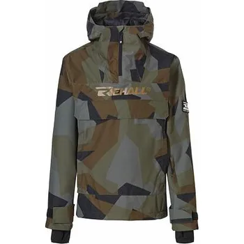 Chlapecká bunda Bunda Rehall ARTRIX-R JR Camo Olive velikost 164