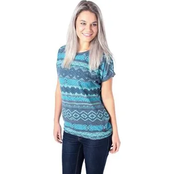 Dámské tričko Tričko Alife and Kickin SUN B Marine Aop velikost XS