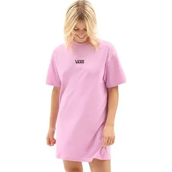 Dámské šaty šaty Vans CENTER VEE TEE DRESS Orchid velikost S