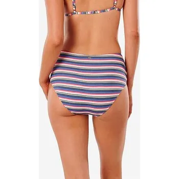 Dámské plavky Plavky Rip Curl GOLDEN STATE HI WAIST FULL PAN Navy velikost S