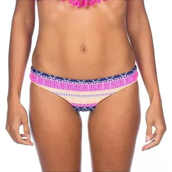 Dámské plavky Plavky Rip Curl BALI DANCER HIPSTER Bright Pink velikost L