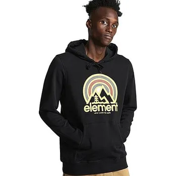 Pánské oblečení Mikina Element SONATA FT Flint Black velikost M