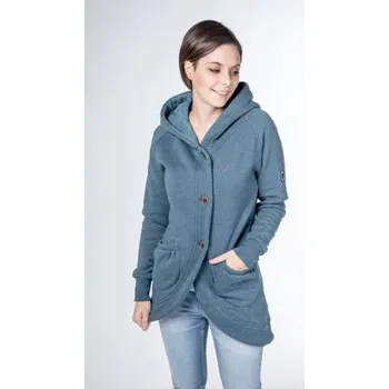 Dámské oblečení Mikina Alife and Kickin MARY B Smaragd velikost M