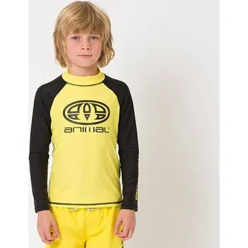 Chlapecké tričko Lykra Animal FONTAINE Bright Yellow velikost 5/6