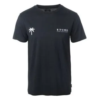 Pánské tričko Tričko Rip Curl STOKE MERCHANTS ARTY TEE Black velikost S