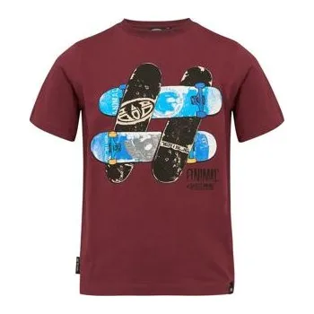 Chlapecké tričko Tričko Animal SKATEMORE Tawny Purple velikost BM