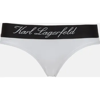 Kalhotky SPODNÍ PRÁDLO KARL LAGERFELD HOTEL KARL BRIEF WHITE