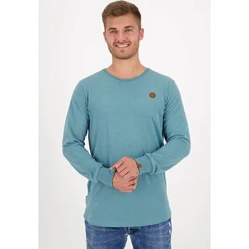 Pánské oblečení Tričko Alife and Kickin ALEXAK Emerald velikost S