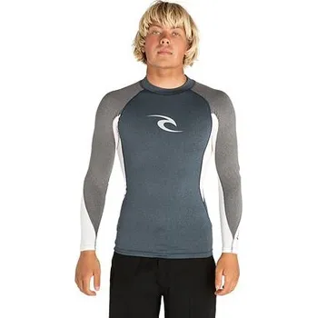 Pánská móda Lykra Rip Curl WAVE L/SL UV TEE Navy Marle velikost XL