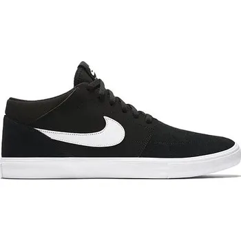 Chlapecké tenisky Boty Nike SB SOLARSOFT PORTMORE II MID Black/White velikost 46.0