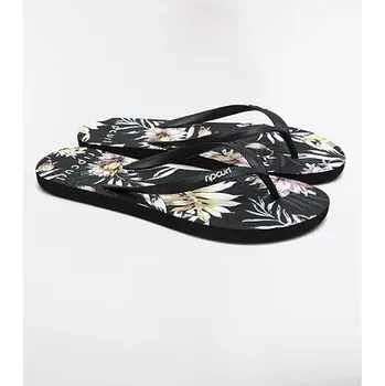 Dámské žabky žabky Rip Curl COASTAL PALMS Black velikost 36.0