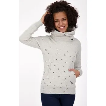 Pánská mikina Mikina Alife and Kickin VIOLETAK B Cloudy Melange velikost S