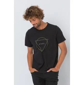 Pánská móda Tričko Animal AVAIL Black velikost XL