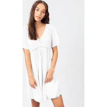 Dámské šaty šaty Rip Curl IN YOUR DREAMS DRESS White velikost L