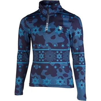 Chlapecká mikina Mikina Rehall EVELYN JR. Camo Girls Blue velikost 152