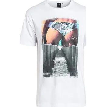 Pánské tričko Tričko Rip Curl G/B DAY SS TEE Optical White velikost S