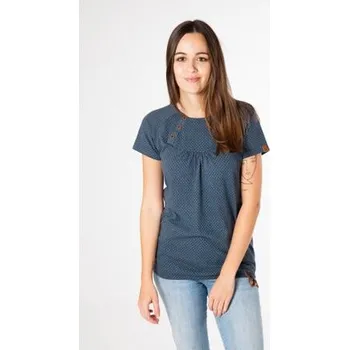 Tričko Alife and Kickin SUMMER A Smaragd Dots velikost XS