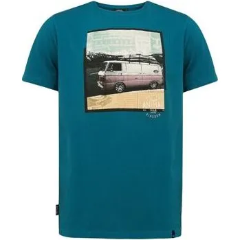 Tričko Animal CAMPER Teal Blue velikost XL