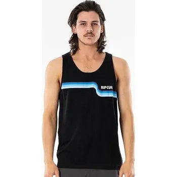 Pánské tílko Tílko Rip Curl SURF REVIVAL TANK Black velikost L