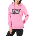 Mikina Vans SPORT BF STRIPE HOODIE Fuchsia Pink velikost L