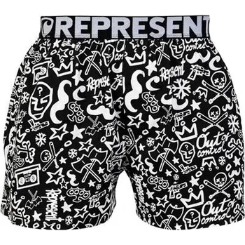 Pánské spodní prádlo Spodní prádlo Represent EXCLUSIVE MIKE OUT OF CONTROL Black velikost XXL
