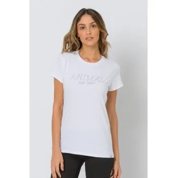Pánské tričko Tričko Animal LOWGO White velikost 10