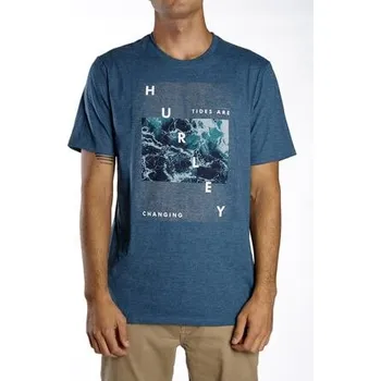 Tričko Hurley TIDES ARE CHANGING Heather Midnight Tur velikost L