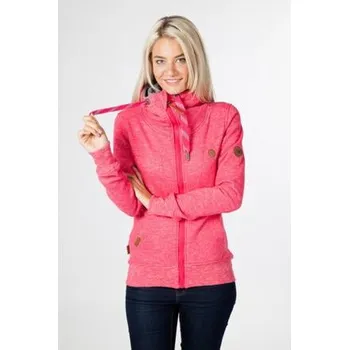 Dámská mikina Mikina Alife and Kickin YASMIN SWEATJACKET Fuchsia velikost L
