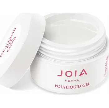 Lak na nehty JOIA veganský PolyLiquid Gel, čirý, 15 ml