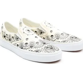 Dámská obuv Boty Vans CLASSIC SLIP-ON (Bandana) Classic Wht/Blk velikost 40.5