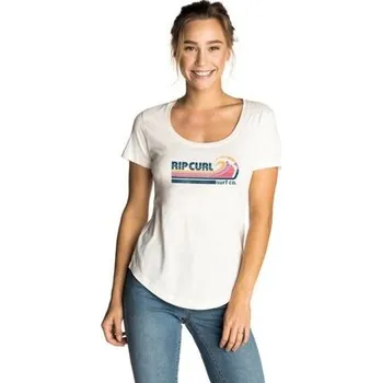 Tričko Rip Curl SURF CO TEE Sea Salt velikost M