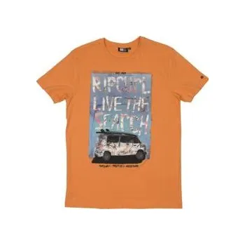 Tričko Rip Curl BRASH SURF CAR TEE Bird Of Paradis velikost S