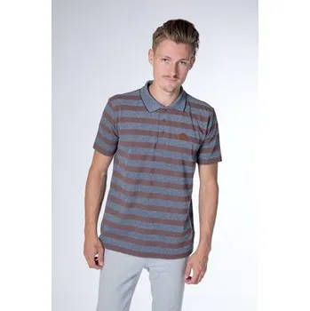 Pánské tričko Tričko Alife and Kickin PAUL Puce Stripes velikost S