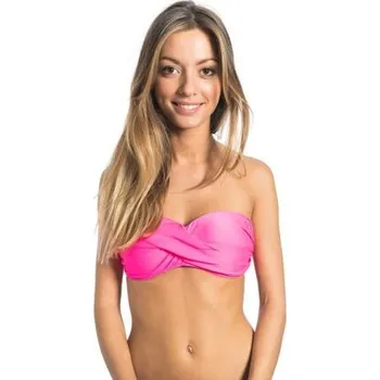 Dámské plavky Plavky Rip Curl LOVE N SURF BANDEAU Popstar velikost S