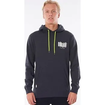 Pánská mikina Mikina Rip Curl SURF HEADS HOOD Washed Black velikost XXL
