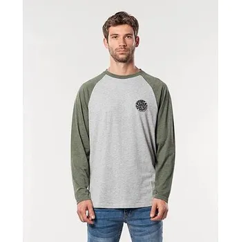 Tričko Rip Curl THE WETTY L/S TEE Cement Marle velikost S